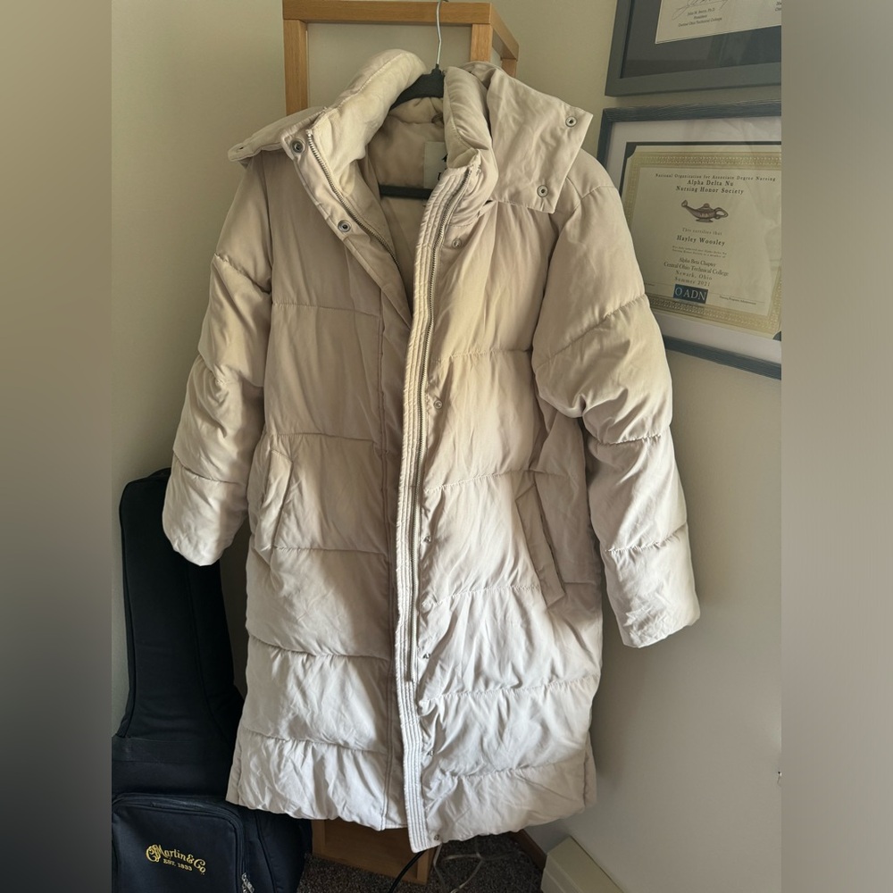 Abercrombie and Fitch Ultra Puffer Ankle Length Coat